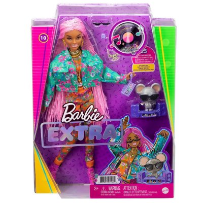 BARBIE  -  Extra Souris DJ - Poup&eacute;e - 3 ans et + 