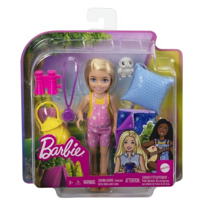 BARBIE  - Chelsea Camping - Poup&eacute;e 