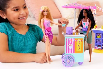 MATTEL Barbie - Coffret Malibu Et Brooklyn - Poup&eacute;e Mannequin - 3 Ans Et +