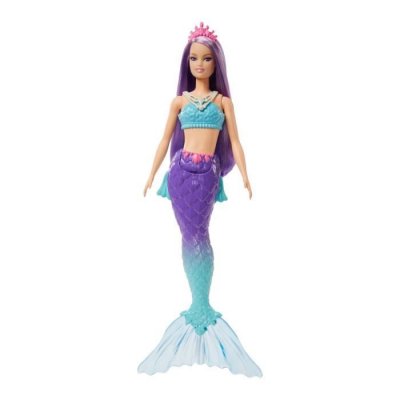 BARBIE  Dreamtopia Poup&eacute;e  Sir&egrave;ne, Cheveux Violets