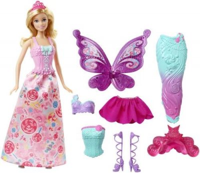 BRBI Barbie Fairytale Dress Up Barbie Doll