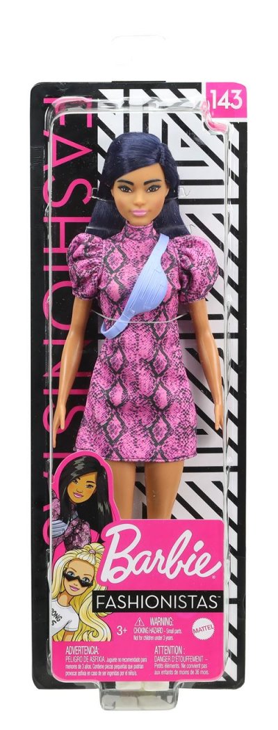 BARBIE  Fashionista Robe Python Mattel Gxy99