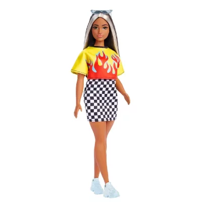 MATTEL Barbie Fashionista Top Flammes - Poup&eacute;e 