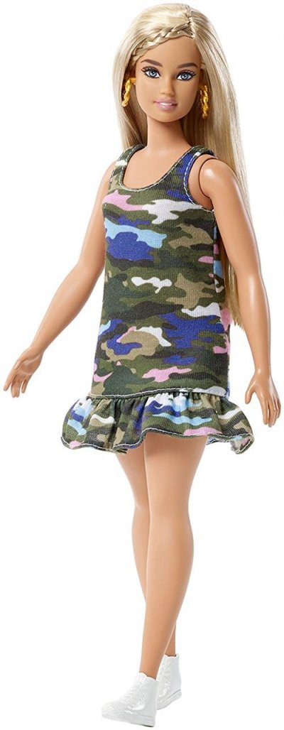 BARBIE  Fashionistas Girly Camo Doll