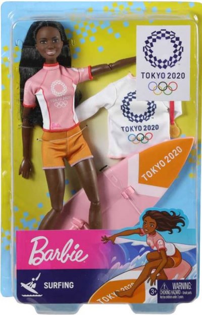 BARBIE  Jeux Olympiques Tokyo 2020 Championne de Surf 