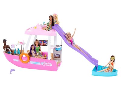 BARBIE  - le bateau de reve de  - accessoires poup&eacute;e - 3 ans et + MATHJV37