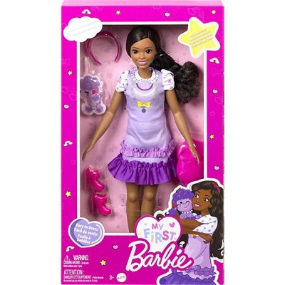 MATTEL Barbie - ma premiere barbie brune - poup&eacute;e - 3 ans et + MATHLL18HLL20