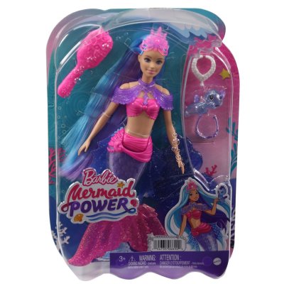 BARBIE  - Malibu Sir&egrave;ne - Poup&eacute;e - 3 ans et + 