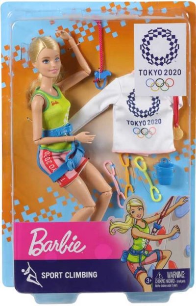BARBIE  Olympic Games Tokyo Sport Climber Multicolore