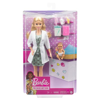 BARBIE  Pediatre Et Accessoires Mattel - La Poup&eacute;e 