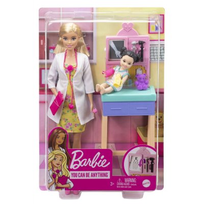BARBIE  Pediatrician Playset Blonde Doll Multicolore