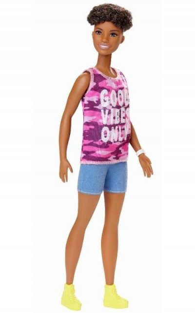 BARBIE  poup&eacute;e adolescente Fashionistas#128 rose 30 cm