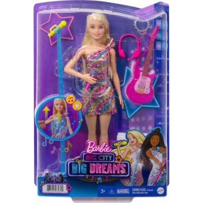 BARBIE  - Poup&eacute;e  Malibu Chanteuse - Poup&eacute;e Mannequin - D&egrave;s 3 ans 