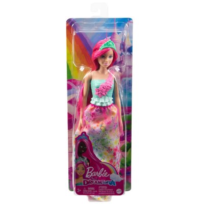 BARBIE  Rubia Princess With Pink Crown Doll Multicolore