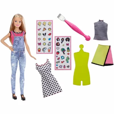 BARBIE  set de jeu de poup&eacute;e d.i.y. Dyn93 412487