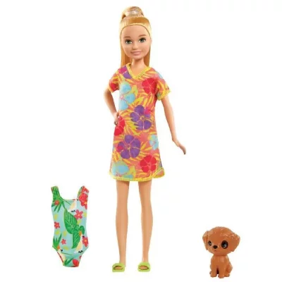 BARBIE  stacie et son chiot MATGRT89