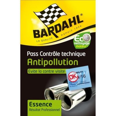 BARDAHL  9044 PASS'CONTR&Ocirc;LE Technique Anti-Pollution Essence