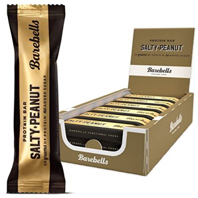 BAREBELLS  Barre Prot&eacute;in&eacute;e (55g)Salty Peanut Barres Prot&eacute;in&eacute;es