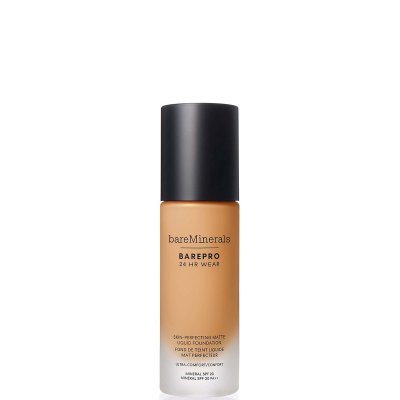BAREMINERALS Barepro 24HR Wear fond de teint liquide mat SPF20 #Medium 35 Warm