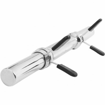 GORILLA SPORTS Barre courte 35 cm avec stop disques 30 mm x1