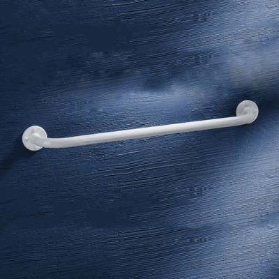 GODONNIER Barre d'appui - 60 cm - acier blanc