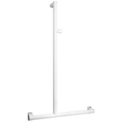 PELLET Barre de douche blanche en T - 637 x 1063 mm - ARSIS -  ASC