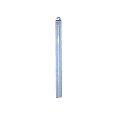 FRANDIS Barre de douche sans robinet - 110 a 180 cm - Blanc 
