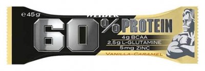 WEIDER Barre De Proteine 60% Vanille - 