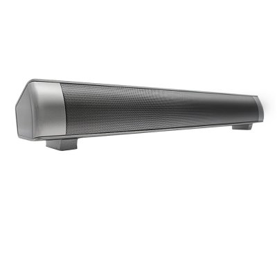 GENERIQUE Barre de Son Bluetooth 4.0 Enceinte Sans Fil MP3 USB Aux Argent YONIS