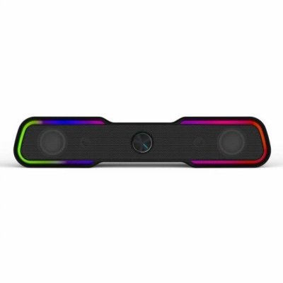HP Barre de Son  DHE-6002 6W 3.5mm USB LED RGB Noir