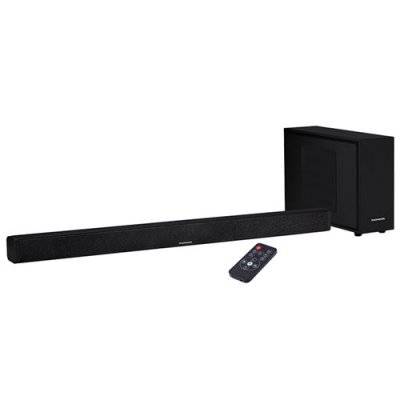 THOMSON Barre de son My SB250BT avec caisson de basses sans fil - Bluetooth, HDMI ARC, USB, TV