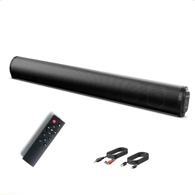 VENDOS85 Barre de Son  Bluetooth 5.0 sans Fil 20W noir 