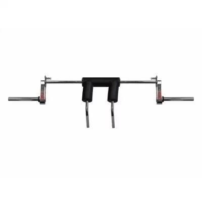 FIT & RACK Barre de traction &agrave; squat r&eacute;glable 