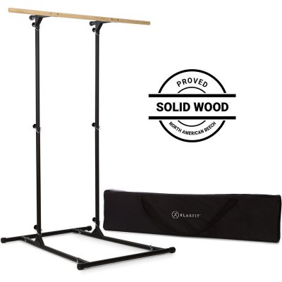 KLARFIT Barre de tractions -  T-Trix  - charge 110 kg max. - noir 