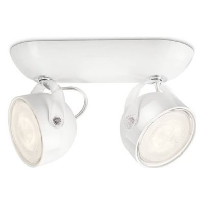 PHILIPS Barre double spots led orientables longueur 20.3cm dyna