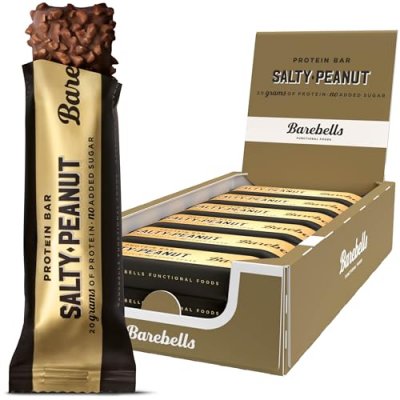 BAREBELLS Barre &eacute;nerg&eacute;tique et prot&eacute;in&eacute;e  Bars Salty Peanut