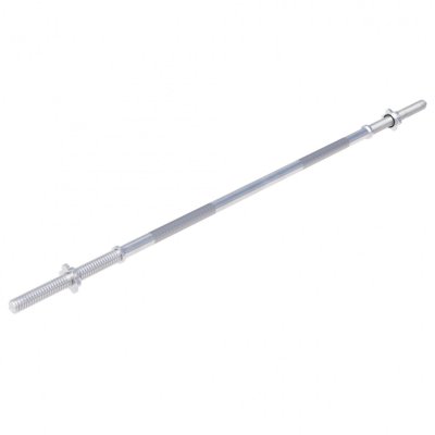 GORILLA SPORTS Barre longue avec bagues de serrage d'&eacute;toile 150 cm - 