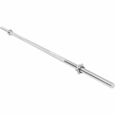 GORILLA SPORTS Barre longue avec bagues de serrage en forme d'&eacute;toile 170cm