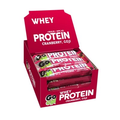 SANTE Barre proteinee 20 24x50g Canneberge Go On Nutrition Proteine