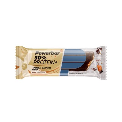 POWERBAR Barre proteinee  30 protein plus 55gr vanille caramel crisp