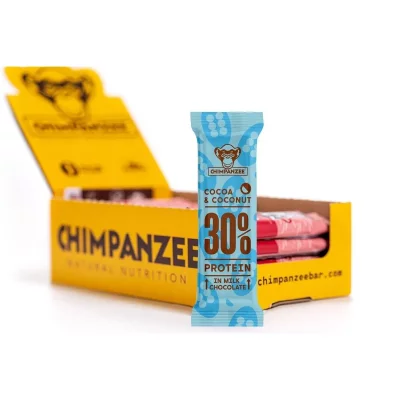 CHIMPANZEE Barres de nutrition cacao et noix de coco 