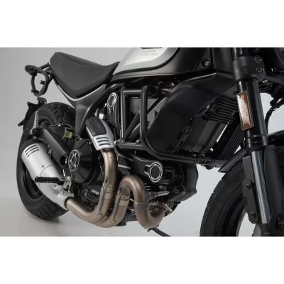 SW MOTECH Barres de protection lat&eacute;rale SW-MOTECH noir Ducati Scrambler 14- / S