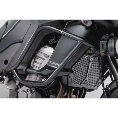 SW MOTECH Barres de protection lat&eacute;rale SW-MOTECH noir Kawasaki Versys 1000 14-