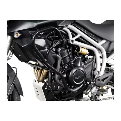 SW MOTECH Barres de protection lat&eacute;rale SW-MOTECH noir Triumph Tiger 800 / 800
