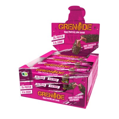 GRENADE Barres  Carb Killa (12 x 60 g) - 12 x 60g Dark Choc Raspberry