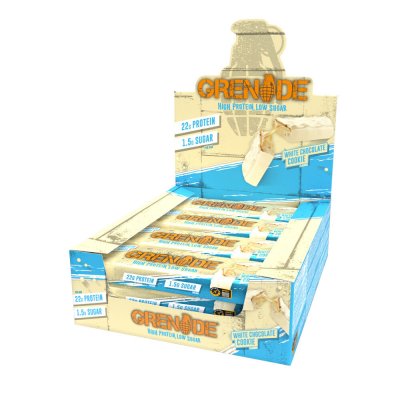 GRENADE Barres  Carb Killa (12 x 60 g) - 12 x 60g White Choc Cookie