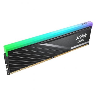 ADATA Barrette m&eacute;moire DDR5  Lancer Blade RGB 8 Go 5600 MHz CL46 ECC Noir
