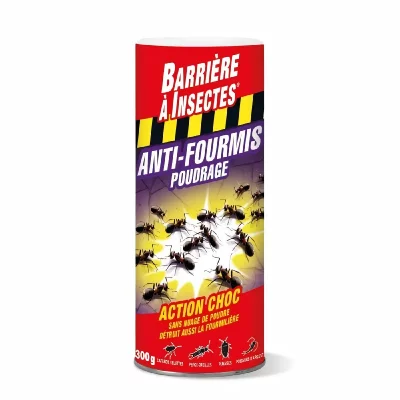 BARRIERE A INSECTES  Anti-Fourmis Poudrage, Ext&eacute;rieur, 300 g, BARFOP300