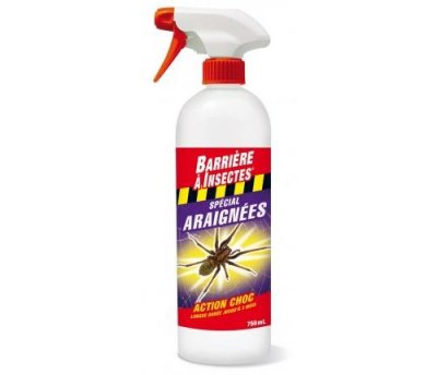 BARRAGES A INSECTES BARRIERE A INSECTES Sp&eacute;cial araign&eacute;es - Pr&ecirc;t &agrave; l'emploi - 750 ml