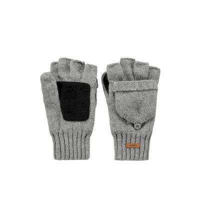 BARTS  - Haakon Bumgloves - Gants taille L/XL, gris
